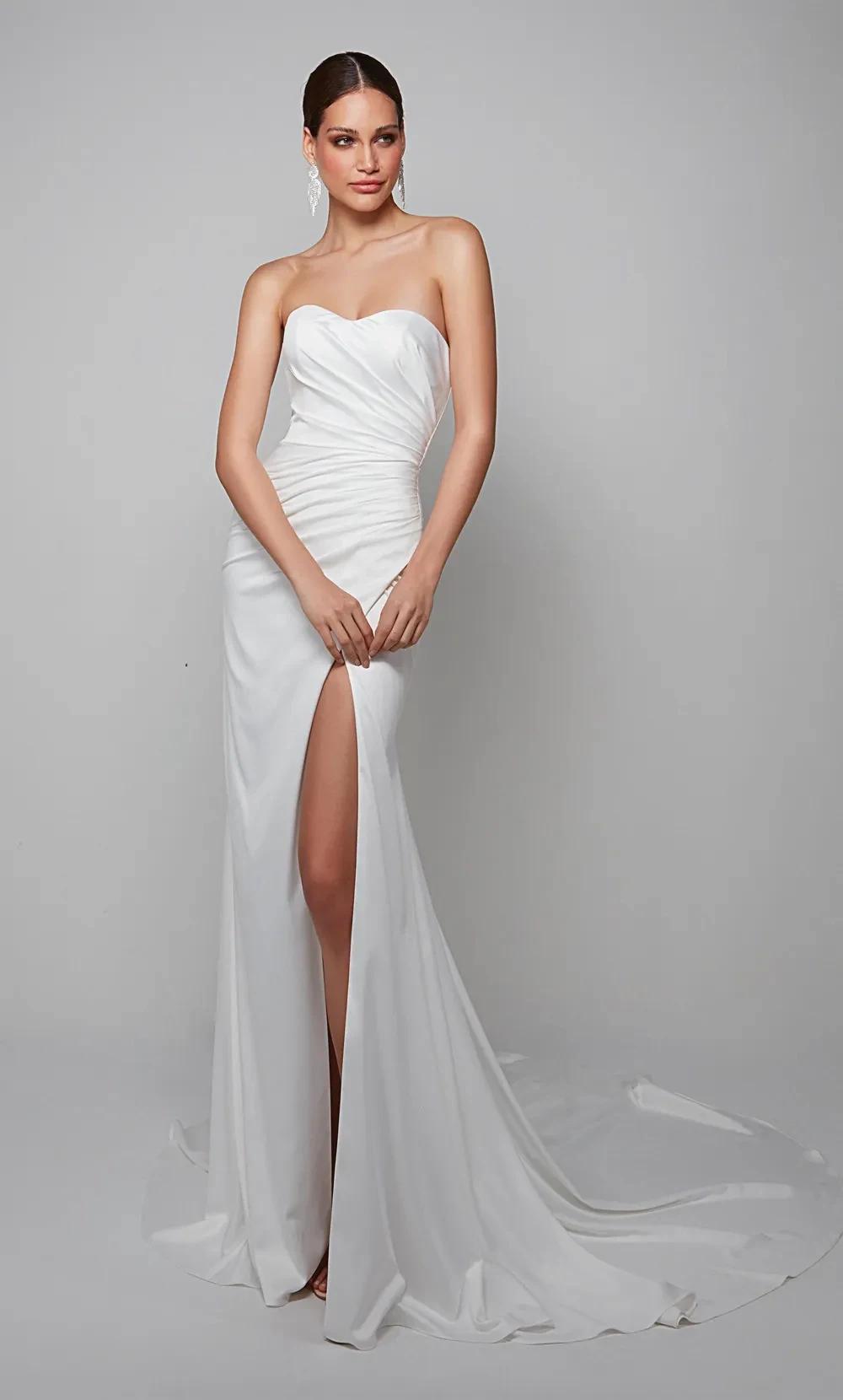 Alyce Paris wedding gown